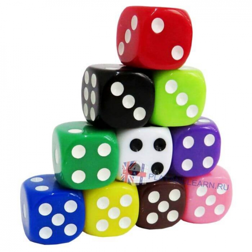 6 side round dice