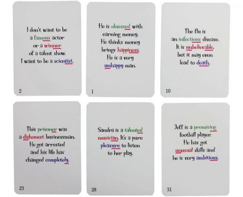 Word Formation Fun Cards