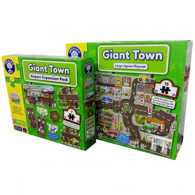 Giant Town with Airport (Expansion)