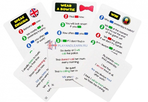 Mixed Tenses Cards (level A1-A2)