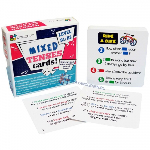 Mixed Tenses Cards (level B1-B2)