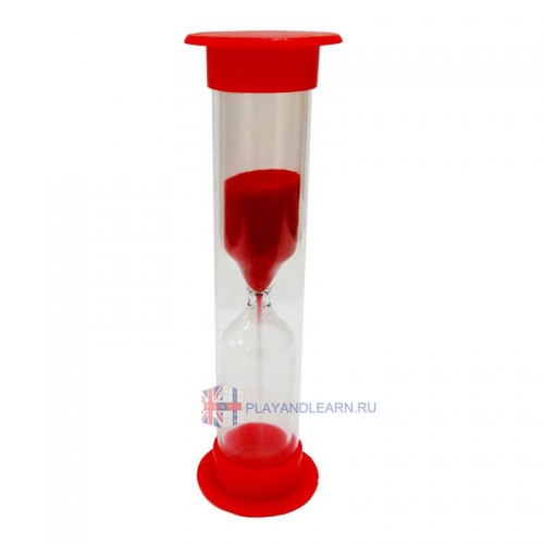 Sand Timer (60 seconds, red)