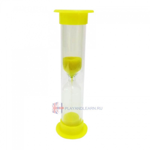 Sand Timer (60 seconds, yellow)