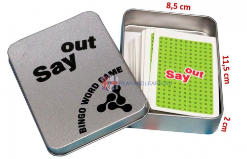 Say Out Bingo Word Game
