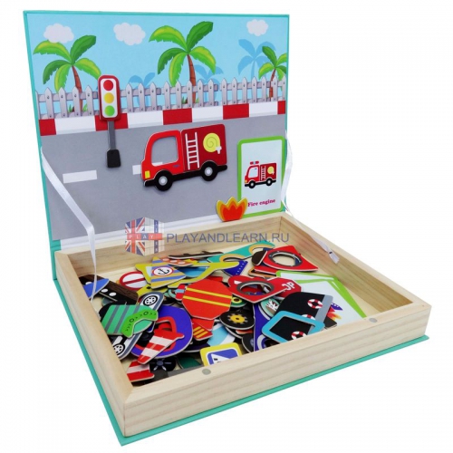 Transport Vehicle (Magnetic Puzzle)