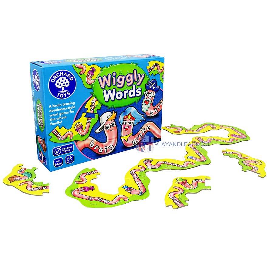 Настольная игра Wiggly Words на английском языке купить