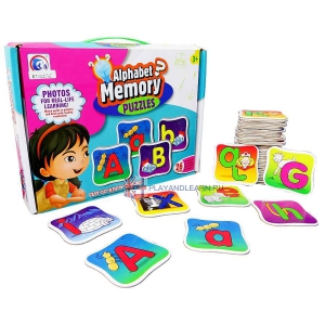 Alphabet Memory Puzzles