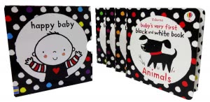 Baby's Very First Black and White Library (4 books) книги для детей на английском
