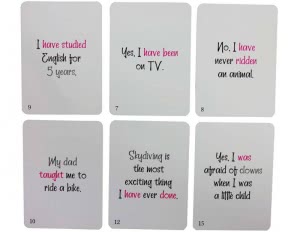 My 50 Questions Part 3 Fun Cards