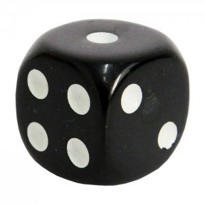 6 side round dice