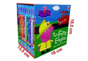 Peppa Pig. The Fire Engine and Other Stories (9 books set)