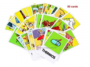 PicWord Set Flashcards (Clothing and Food in the Nature)