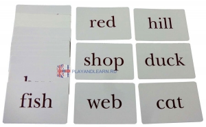 Say and Spell (Phonics Flashcards)