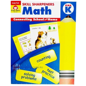 Skill Sharperners Math Grade Pre K