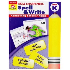 Skill Sharpeners Spell and Write Pre K