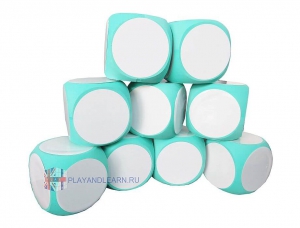 Wipe-Clean Dice (turquoise)
