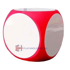 Wipe-Clean Dice (red)
