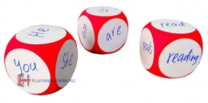Wipe-Clean Dice (red)