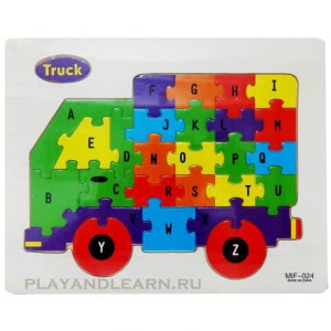 Alphabet Pattern (Truck)