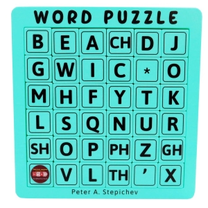 Word Puzzle Black