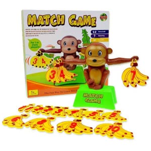 Monkey Match Game (numbers)