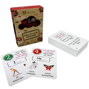 Present Perfect Continuous Fun Cards